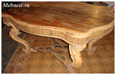 Реставрация старинного стола